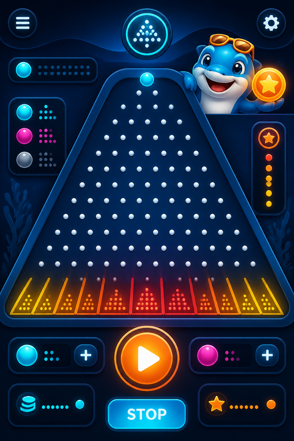 Plinko game 1000 screenshot 1